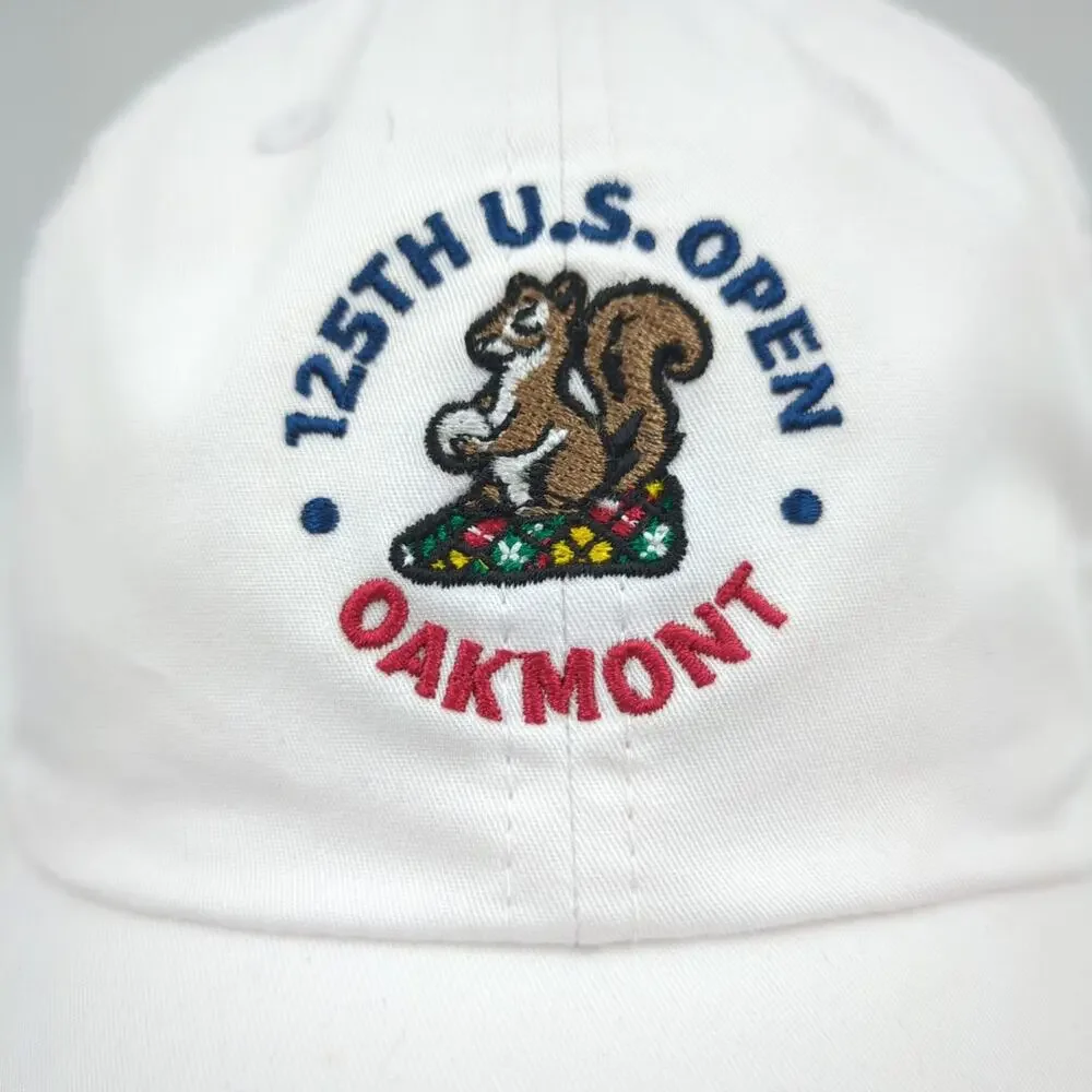 Ahead 125th US Open Oakmont Golf Hat Adjustable White USGA Member